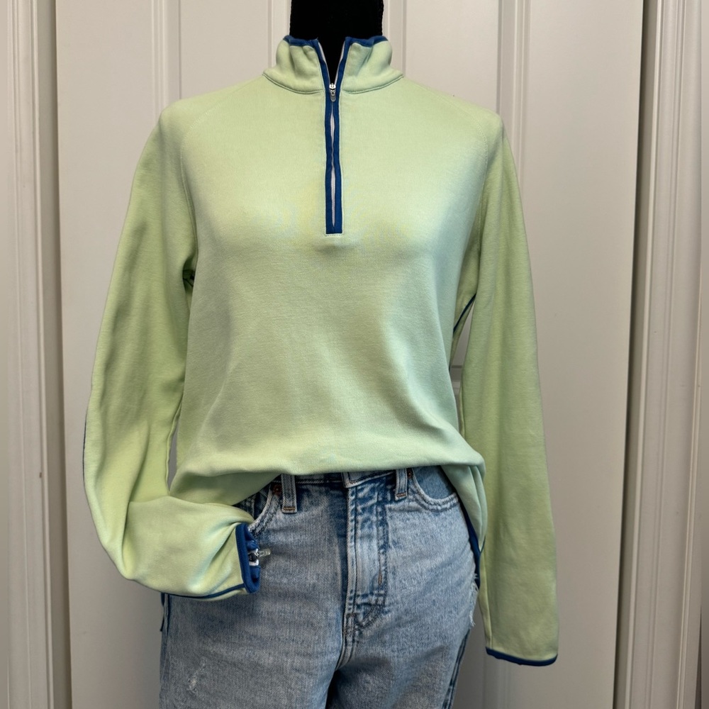 Orvis Passport Long Zip Cuff Sleeve Shirt Size Medium